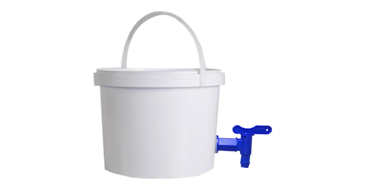 5L bucket with tap