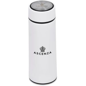 Tiesto Glass & Plastic Double-Wall Water Bottle - 400ml