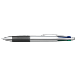 4 Colour Ballpoint Pen with Rubber Grip