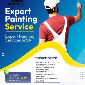 FOR ALL YOUR PAINTING SERVICES NEEDS CONTACT VUSUMUZI ON 072 143 3240