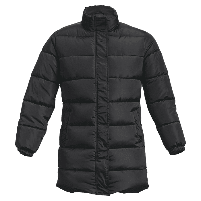 Longer Length Unisex Puffer Jackets